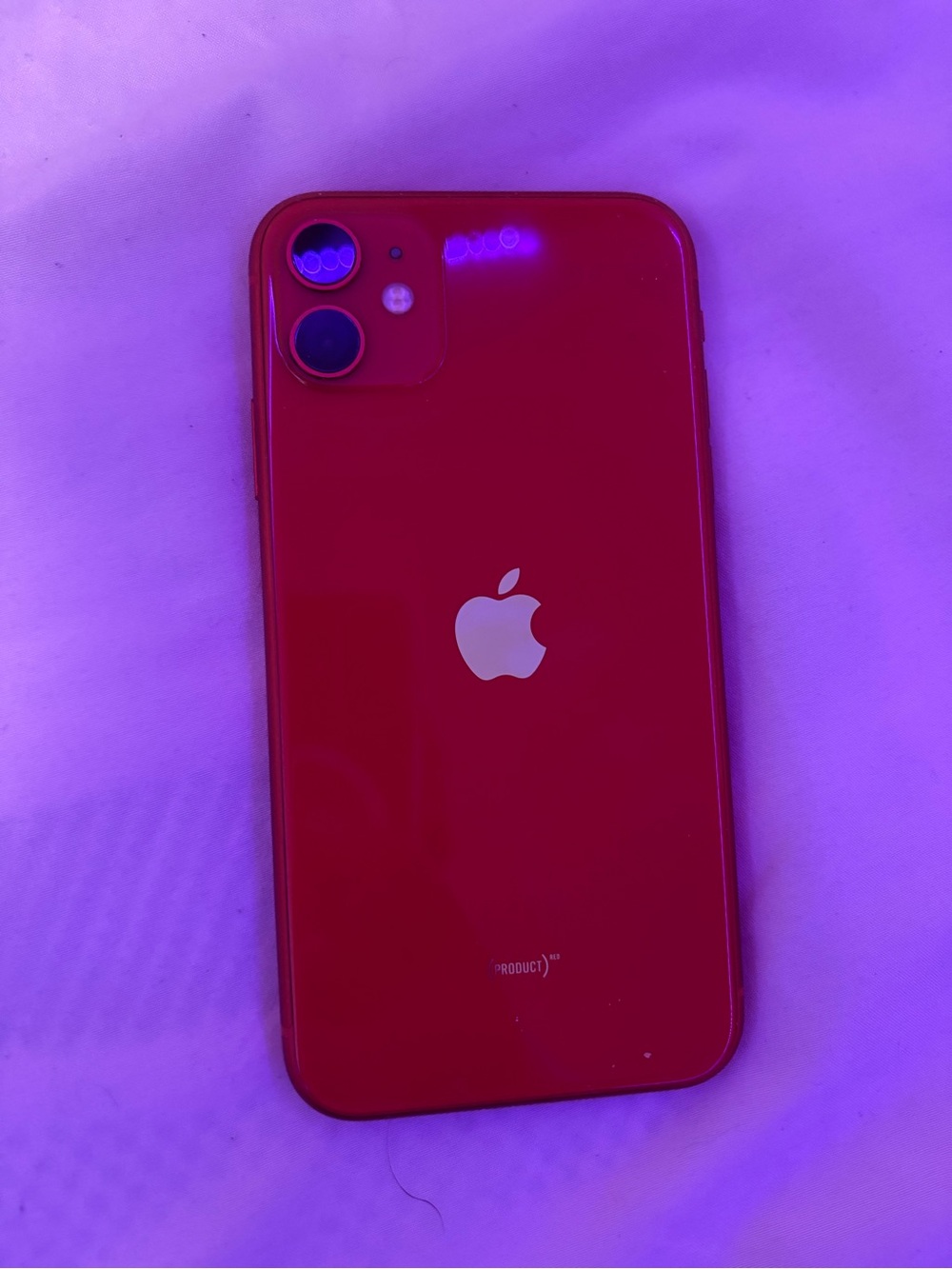 Apple Red iPhone 11 unlocked (price negotiable)